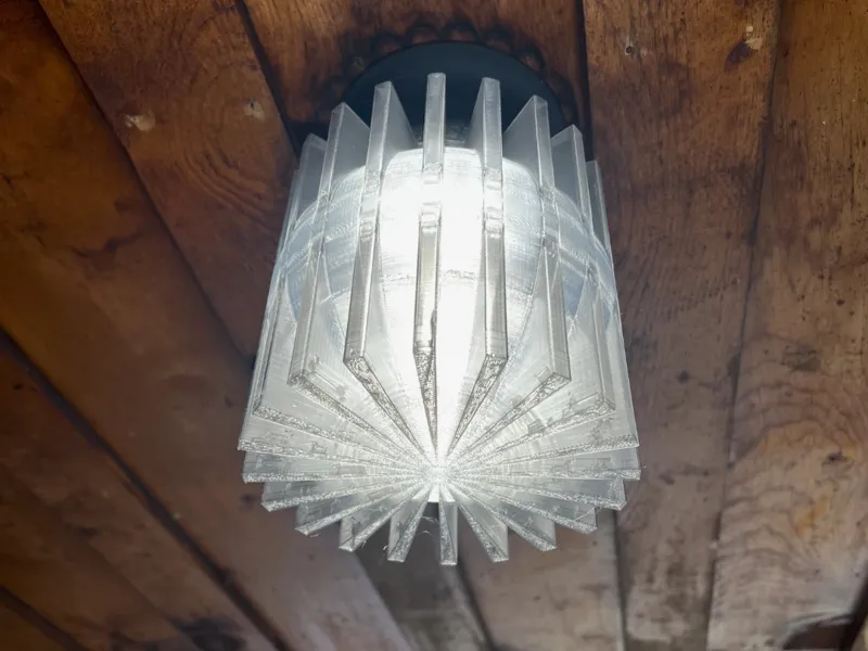 3 1/4 inch fitter globe shaped lamp shade