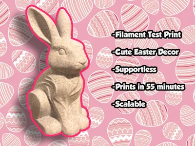 Filament Test Easter Bunny Statue