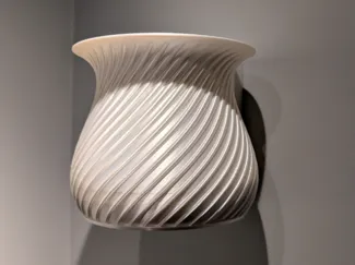 Spiral Wall Planter with removable base
