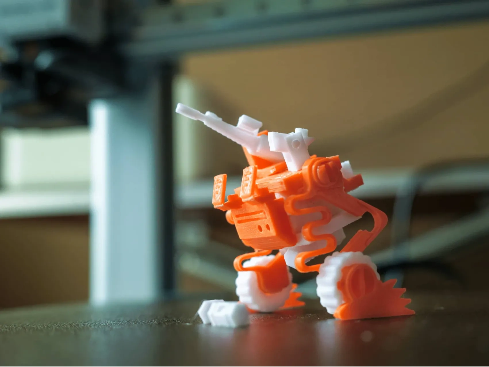 Miniatura 2 do modelo 3D 巷战型侦察机甲_模块战争2030