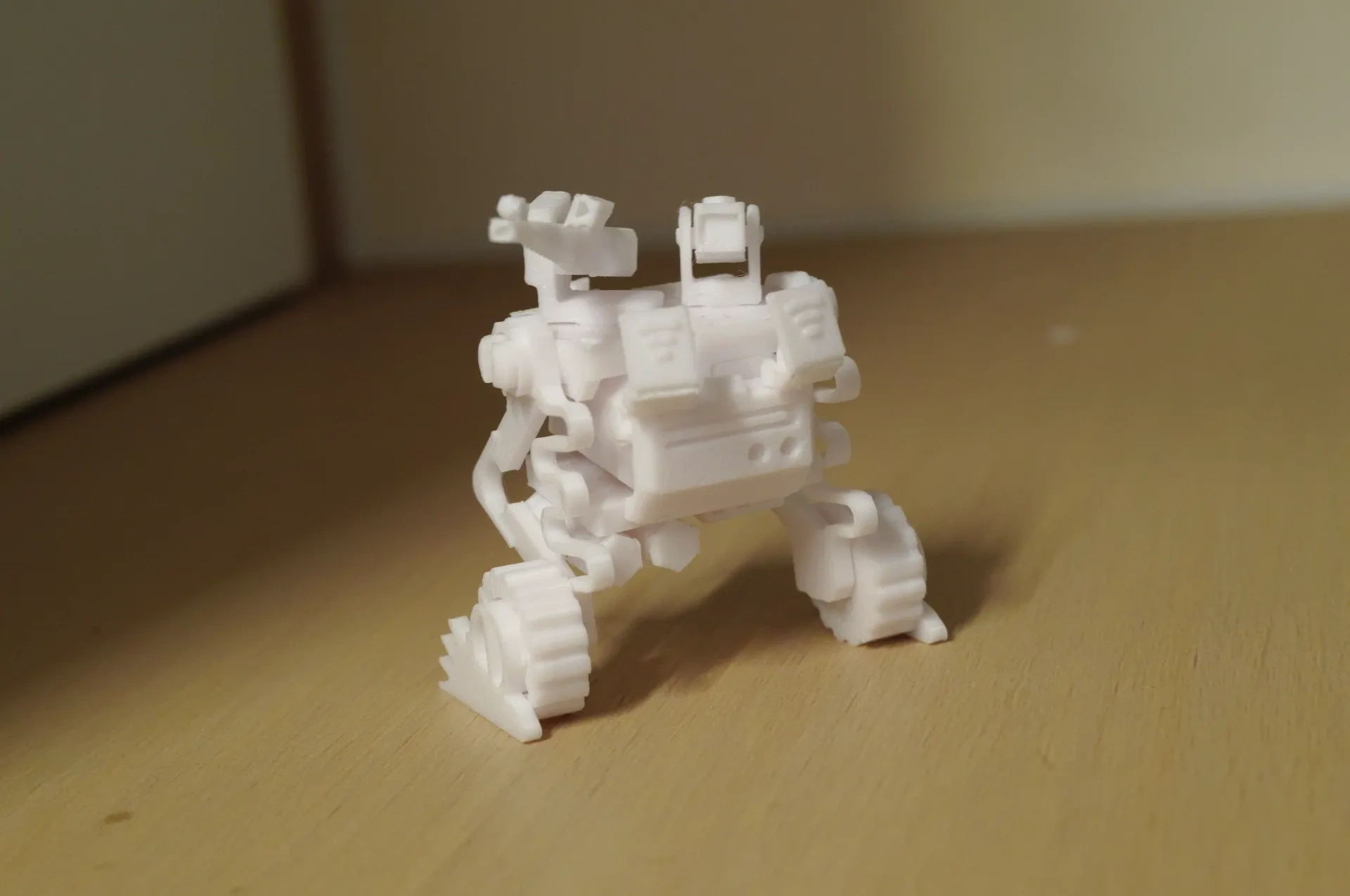 Miniatura 3 do modelo 3D 巷战型侦察机甲_模块战争2030