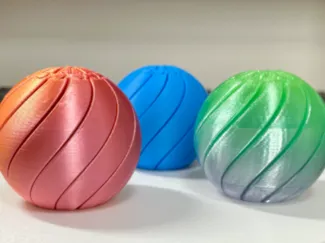 Stretchy fidget ball