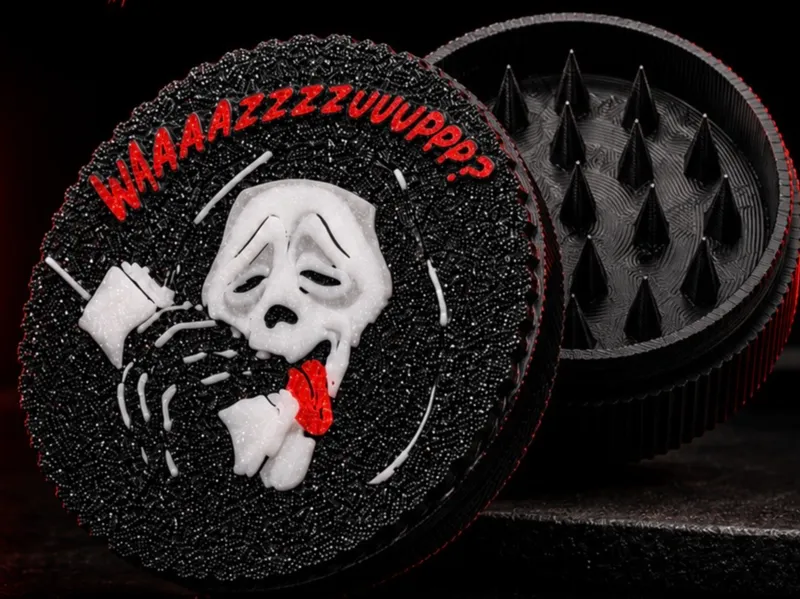 Ghost Face Herb Grinder