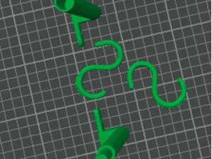 porta asciugamano con ganci