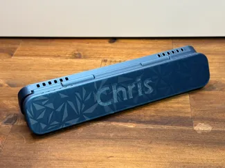 Vented Toothbrush Travel Case V2.0 - Labelled
