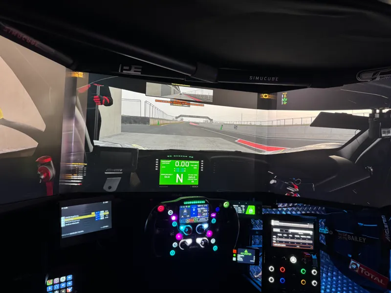 Sim Rig Roll Cage Roof