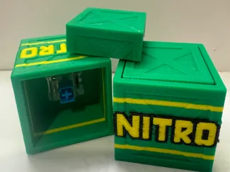 Crash Bandicoot Inspired Nitro Crate Clicker