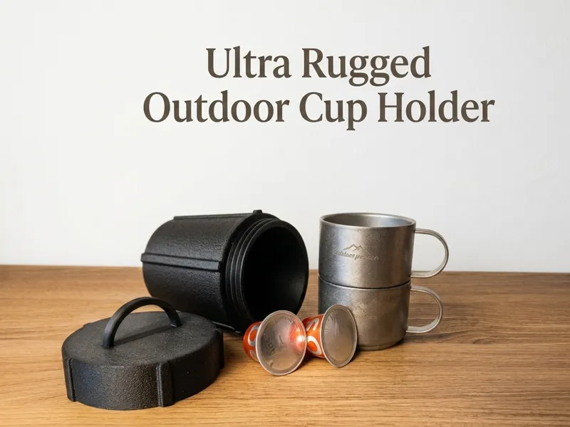 Ultra Rugged Outdoor Cup Holder