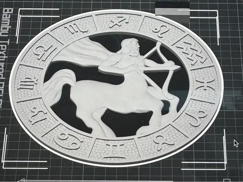 sagittarius plate