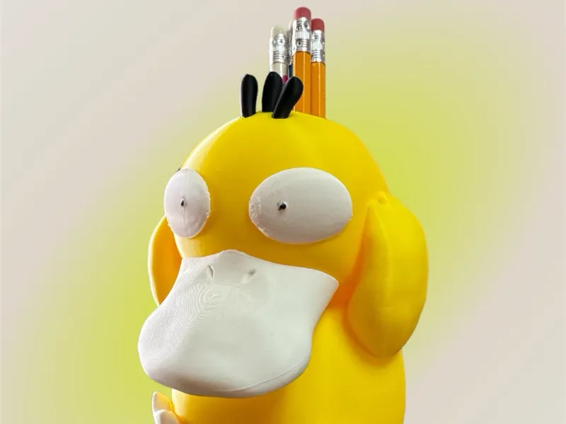 Pokemon Psyduck pencil pen holder | Planter