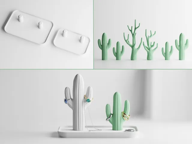 Jewlery Holder rectangle (3 Different Designs)