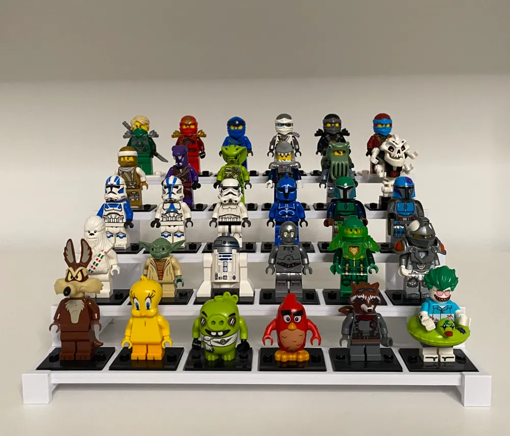 Minifigure Stand - Free 3D Print Model - MakerWorld