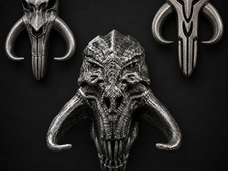 Skull mandalorian mythosaur