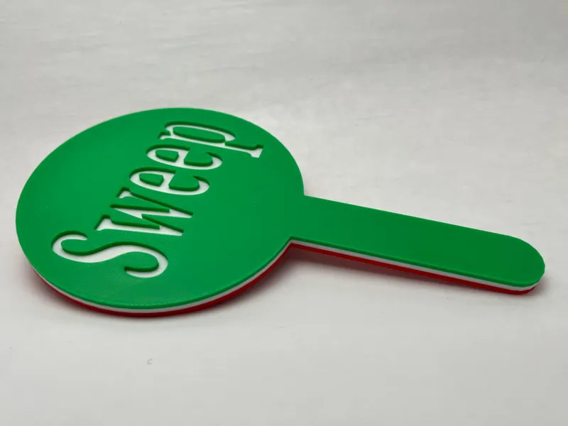 Curling Sweep/Off Paddle