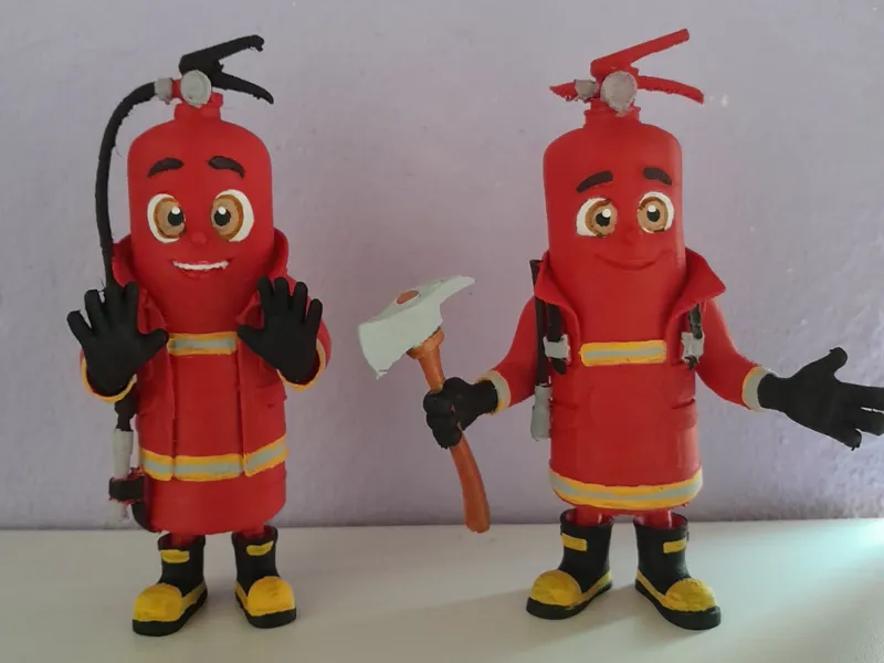 Amiguinhos Extitor Bombeiros