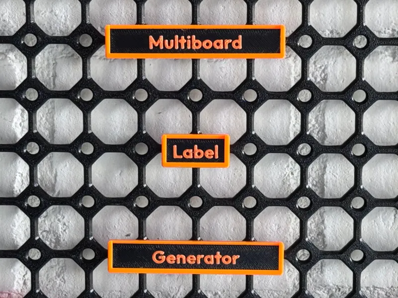 Multiboard Label Generator