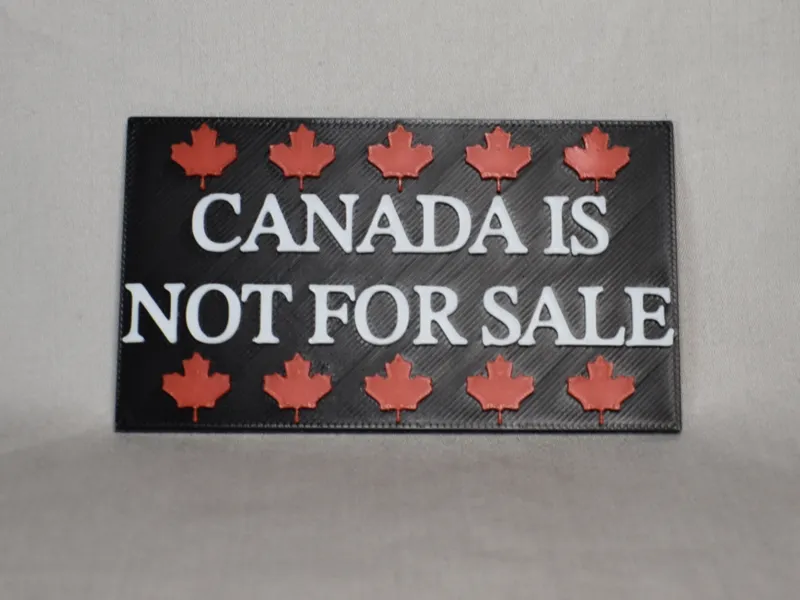 Canada Is Not For Sale Magnet