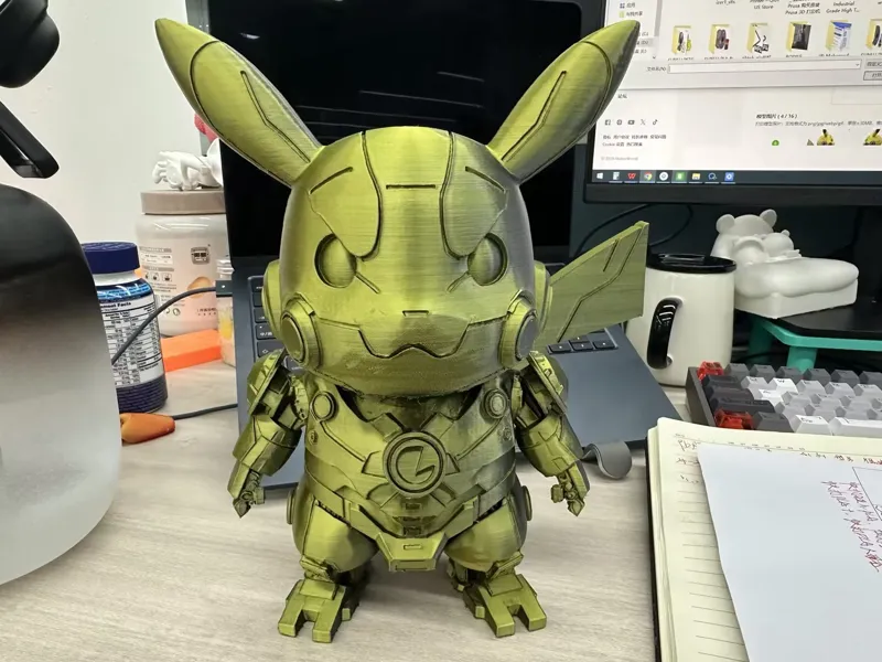Mecha Pikachu -  Futuristic Robot Style