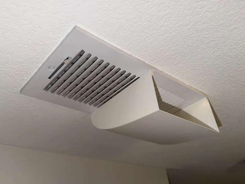 HVAC Vent/Register Deflector - Half