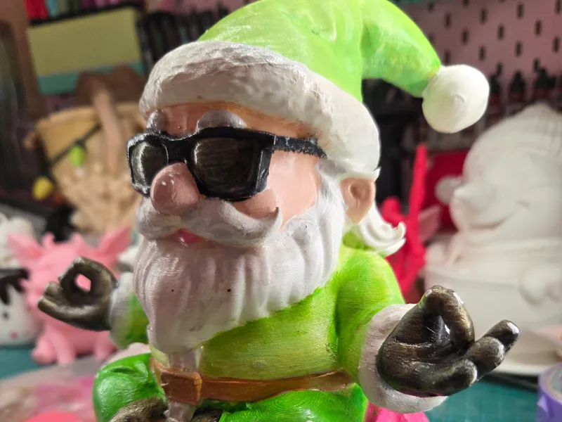 Santa uffn Cupcake