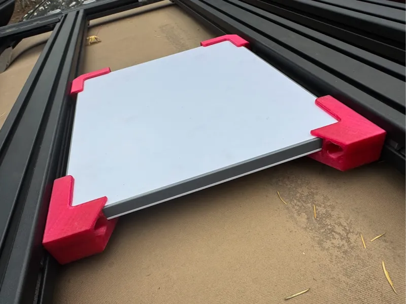Starlink mini flush mount for Al extrusion or 8020