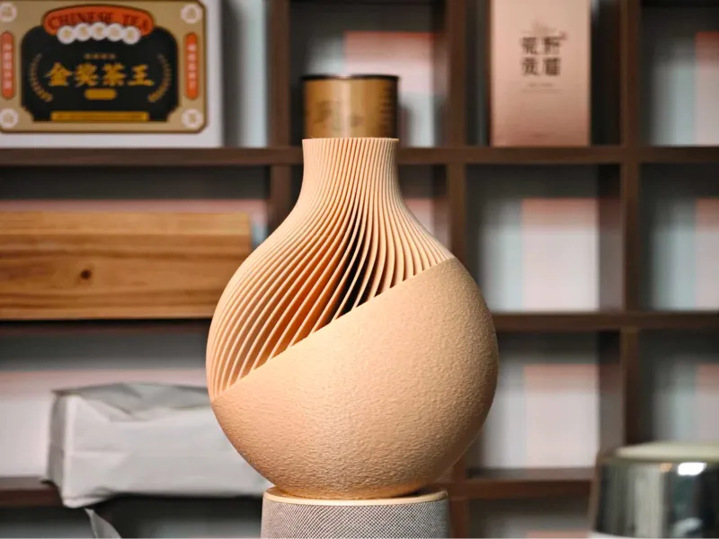 Natural Spiral Vase