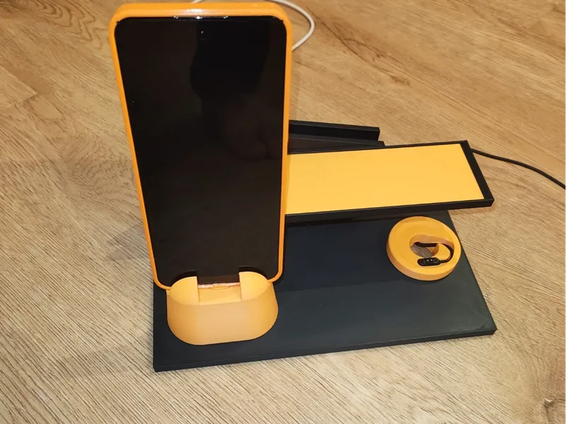 Phone and Kindle Modular Nightside Stand