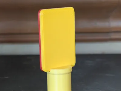 Brickman Soccer Referee Penalty Card