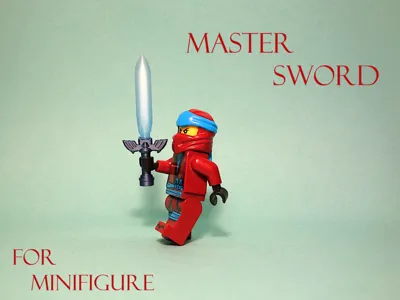 MASTER SWORD for Minifigure