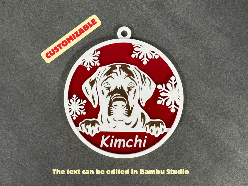 Labrador Christmas Ornament