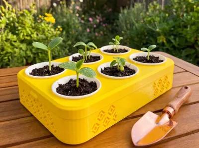 3D Printed Seed Starter