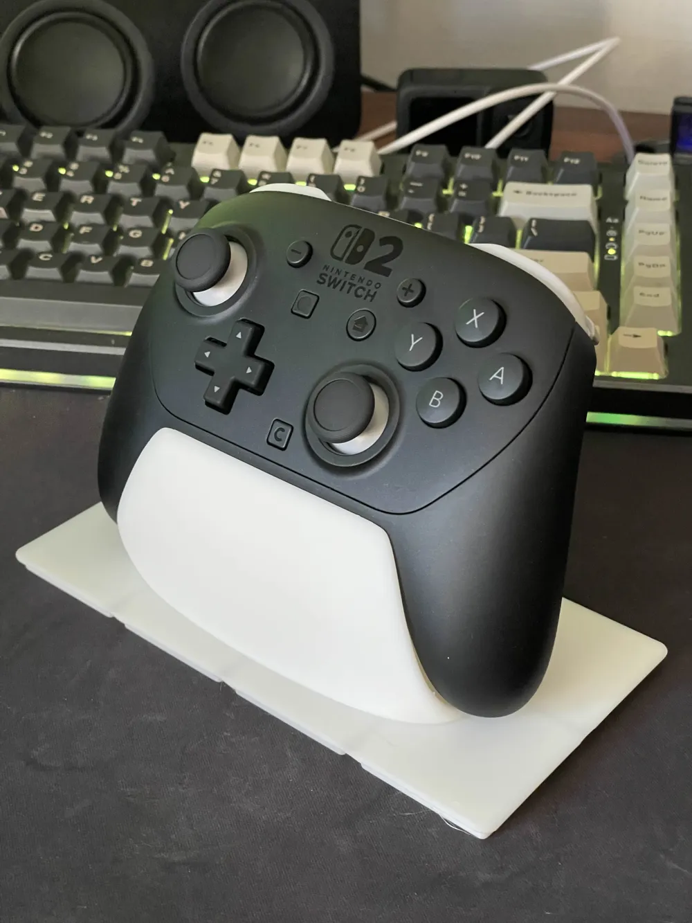 Gridfinity Switch 2 Pro Controller Stand - Free 3D Print Model - MakerWorld