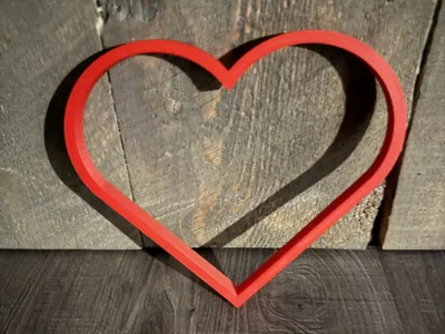 Heart Shaped Outline