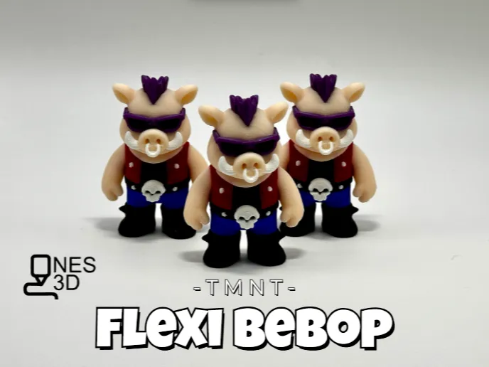 Flexi Bebop - TMNT