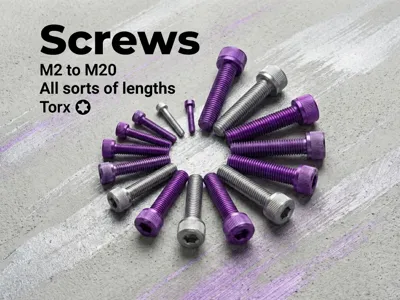 M2 - M20 Torx Screws (all sorts of lengths)