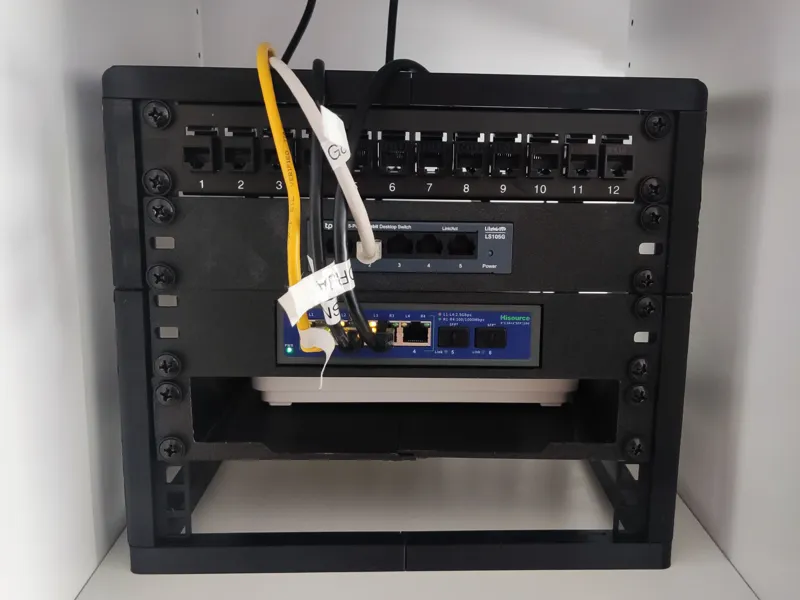 Soporte Rack 10 Switch Hi-K0402WS