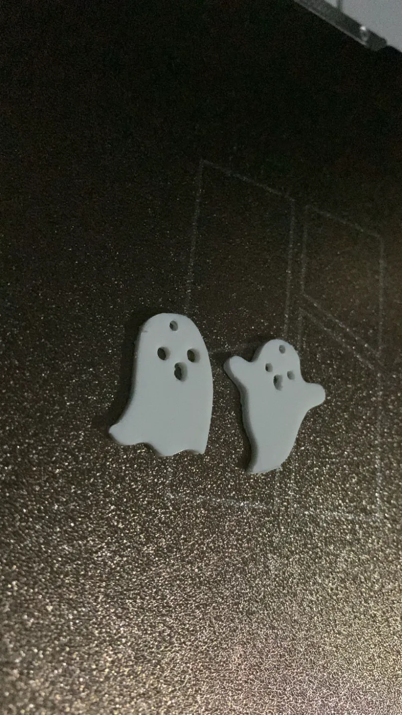 CUTE HALLOWEEN GHOST EARRINGS view 2