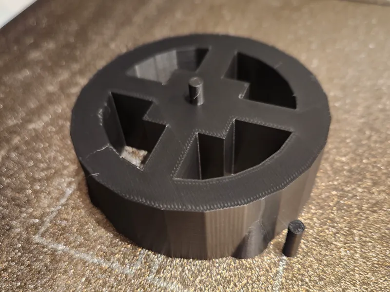 Tape dispenser wheel (large roll of tape)