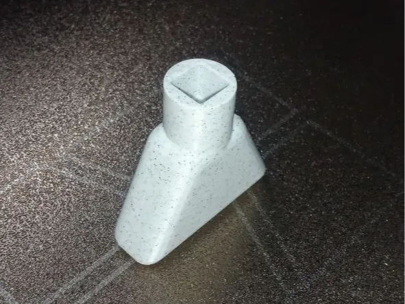 Simple gas meter square key 9mm