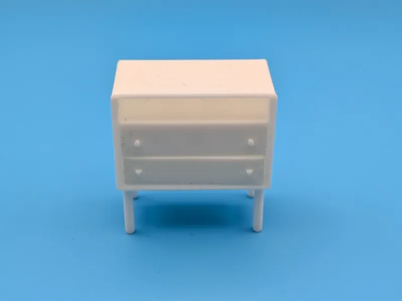 Model Nightstand 1/24 scale