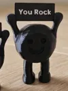 Rock Buddy - Indented Face One Colour