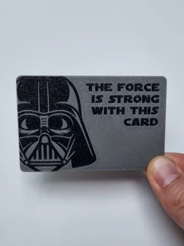 Soporte: Darth Vader Card Holder – contactless payment — vista de referencia 2