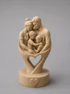 Mother & Father with 2 Girls