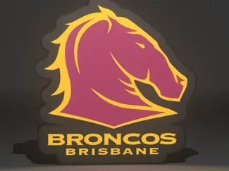 Brisbane Broncos NRL Lightbox
