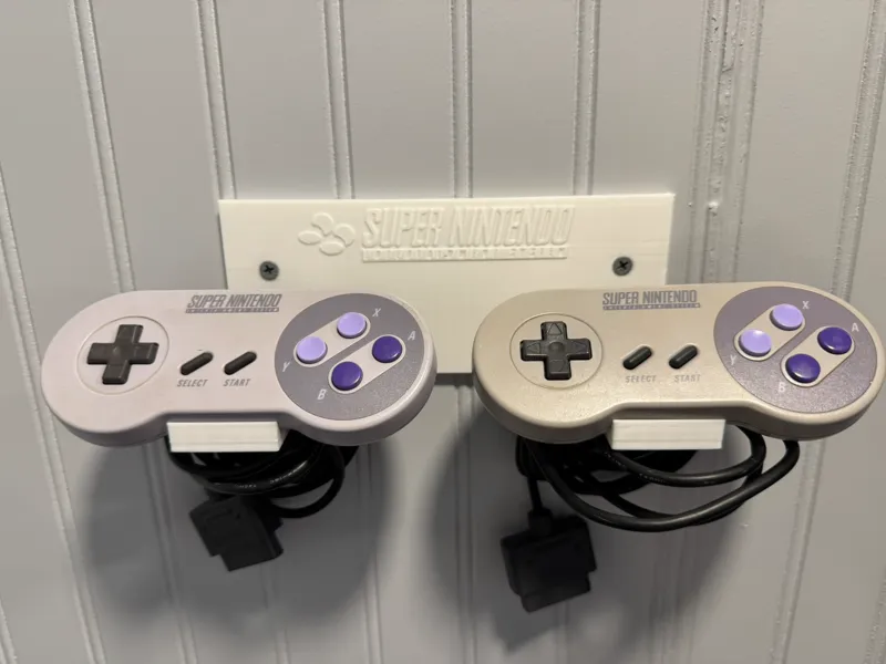 SNES Controller Wall Mount