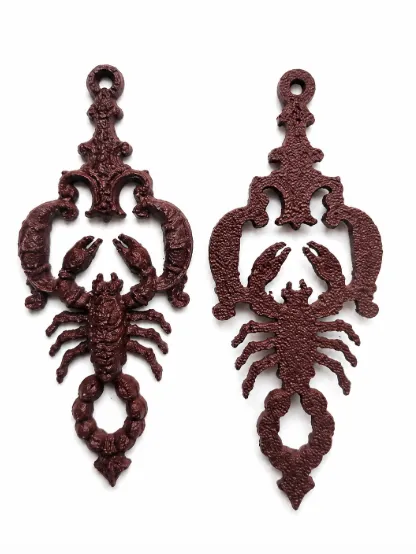 Ornate Scorpion Earrings – Gothic Jewelry view 4
