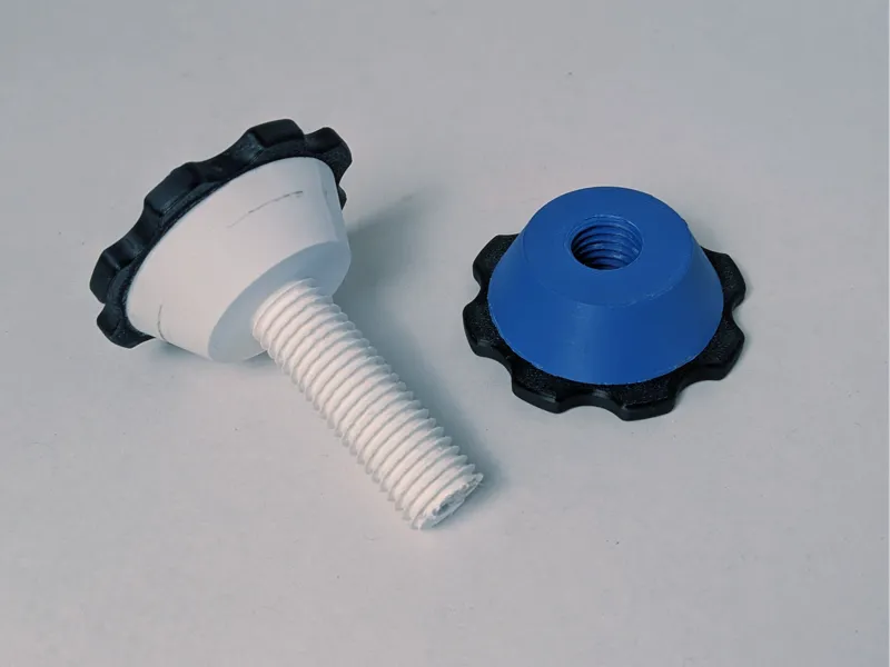 Simple filament respooler with grip rings