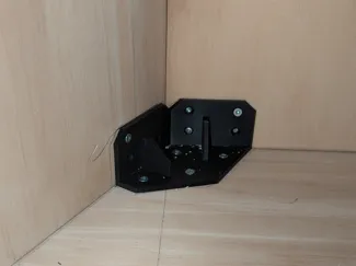 120 Degree - Cabinet Interior Bracket - #8 Screws