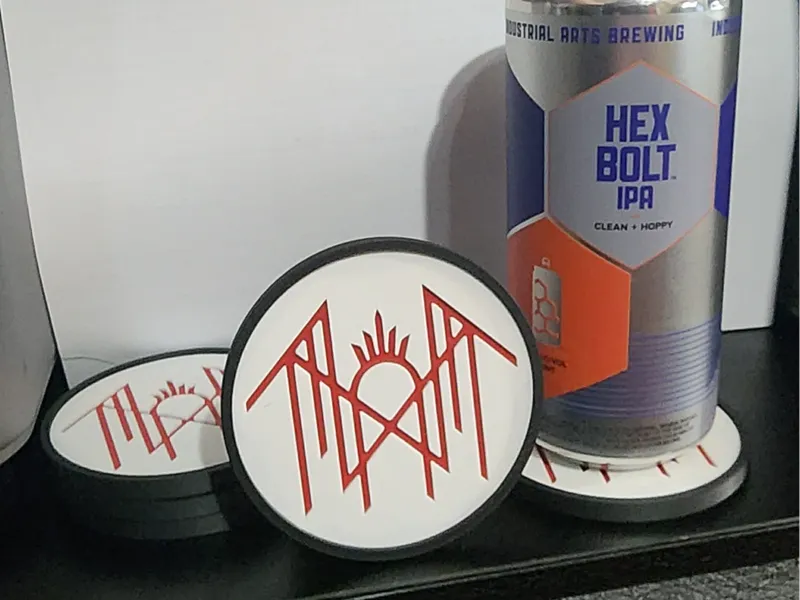 sleep token coaster set