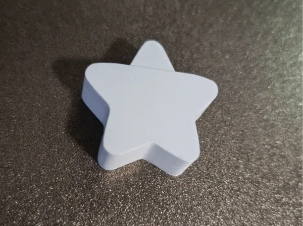Étoile cliqueuse de Noël